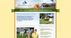 Desktop Screenshot of meadowlarkcarehomes.com